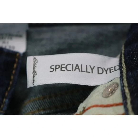 Men's Dark Denim Eddie Bauer Jeans-32 x 30 - Picture 5 of 8